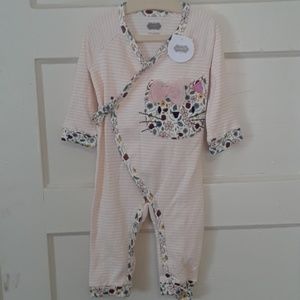 Mud Pie Cat Sleeper Size 6/9 mo